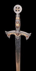 Espada Templarios (Plata D.Oro)