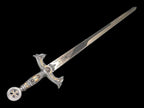 Espada Templarios (Plata D.Oro)