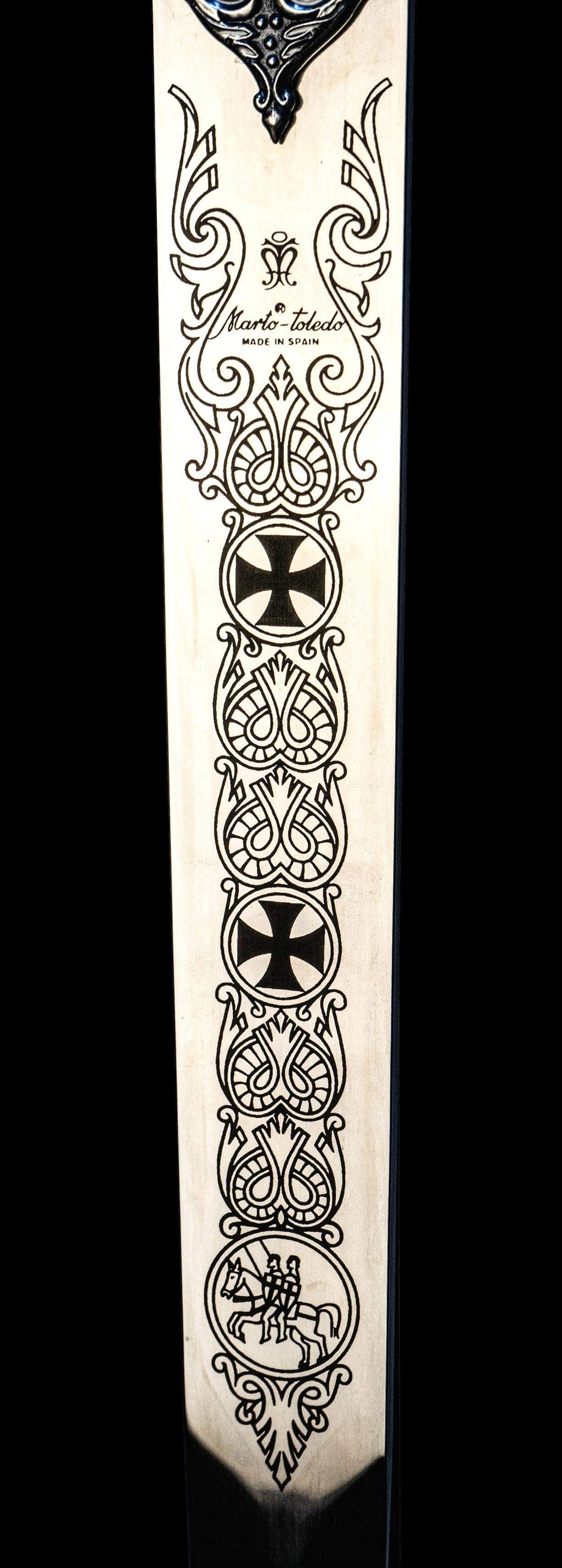 Espada Templarios (Plata D.Oro)