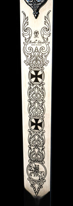 Espada Templarios (Plata D.Oro)