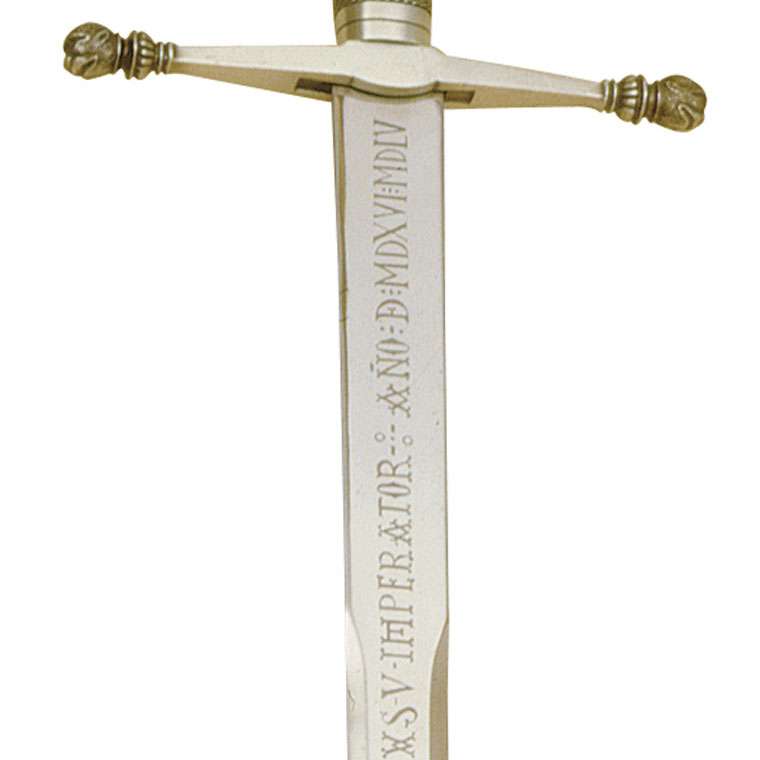 Espada Cad. Carlos V (Plata)