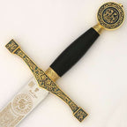 Espada Excálibur (Oro Esmaltado Azul)