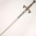 Espada Templarios (Plata D.Oro)