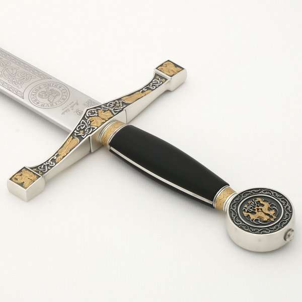 Espada Excálibur (Plata Dec.Oro)