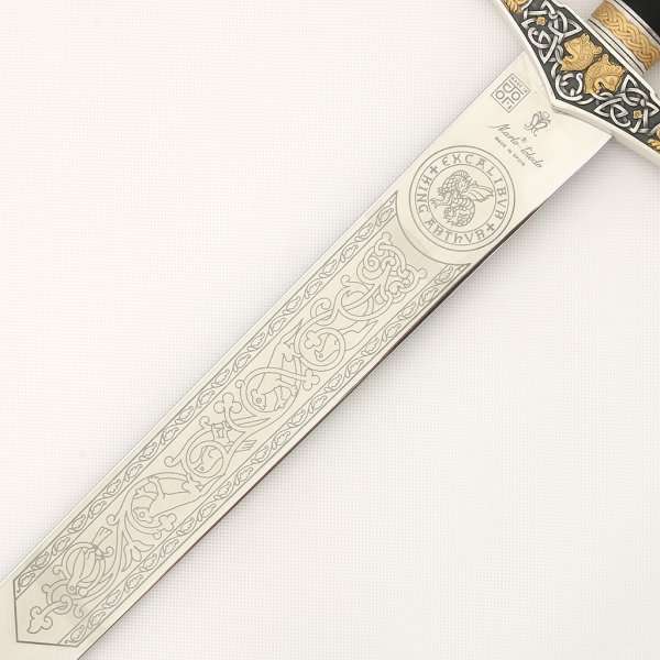 Espada Excálibur (Plata Dec.Oro)