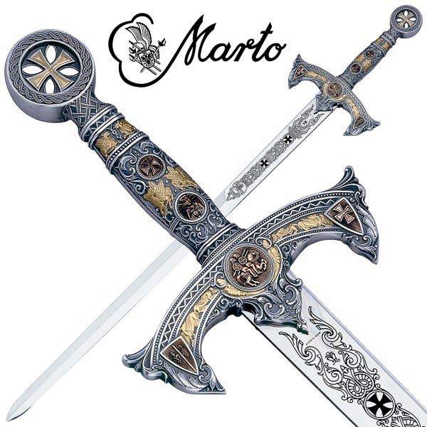 Espada Templarios (Plata D.Oro)
