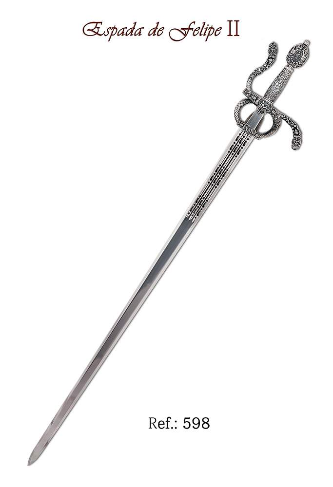 Espada Felipe II (Plata)