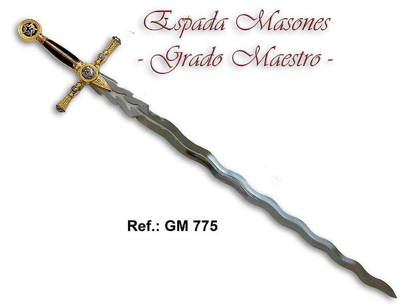 Espada Masones Grado Maestro