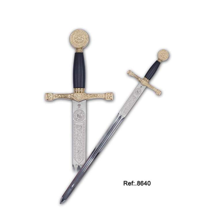 Espada Cadete Excálibur (Oro)