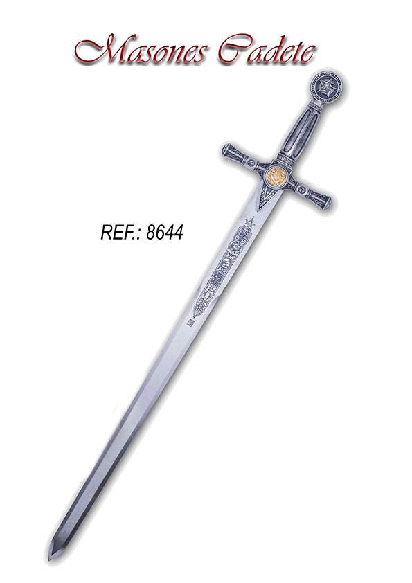 Espada Cadete Masónica (Plata)