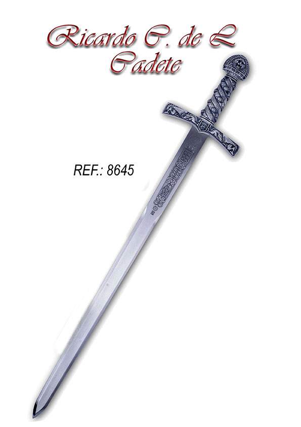 Espada Cadete Ricardo Corazón de León (Plata)
