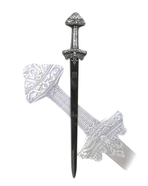 Abrecartas Vikinga (Plata)