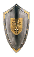 Escudo Metal Flor De Lys