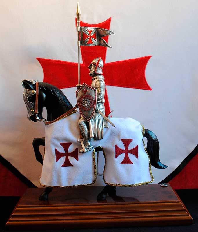 Caballo Armadura Templario