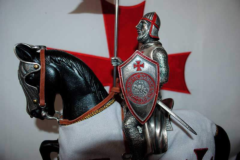 Caballo Armadura Templario