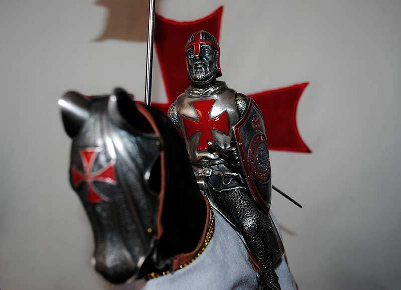 Caballo Armadura Templario