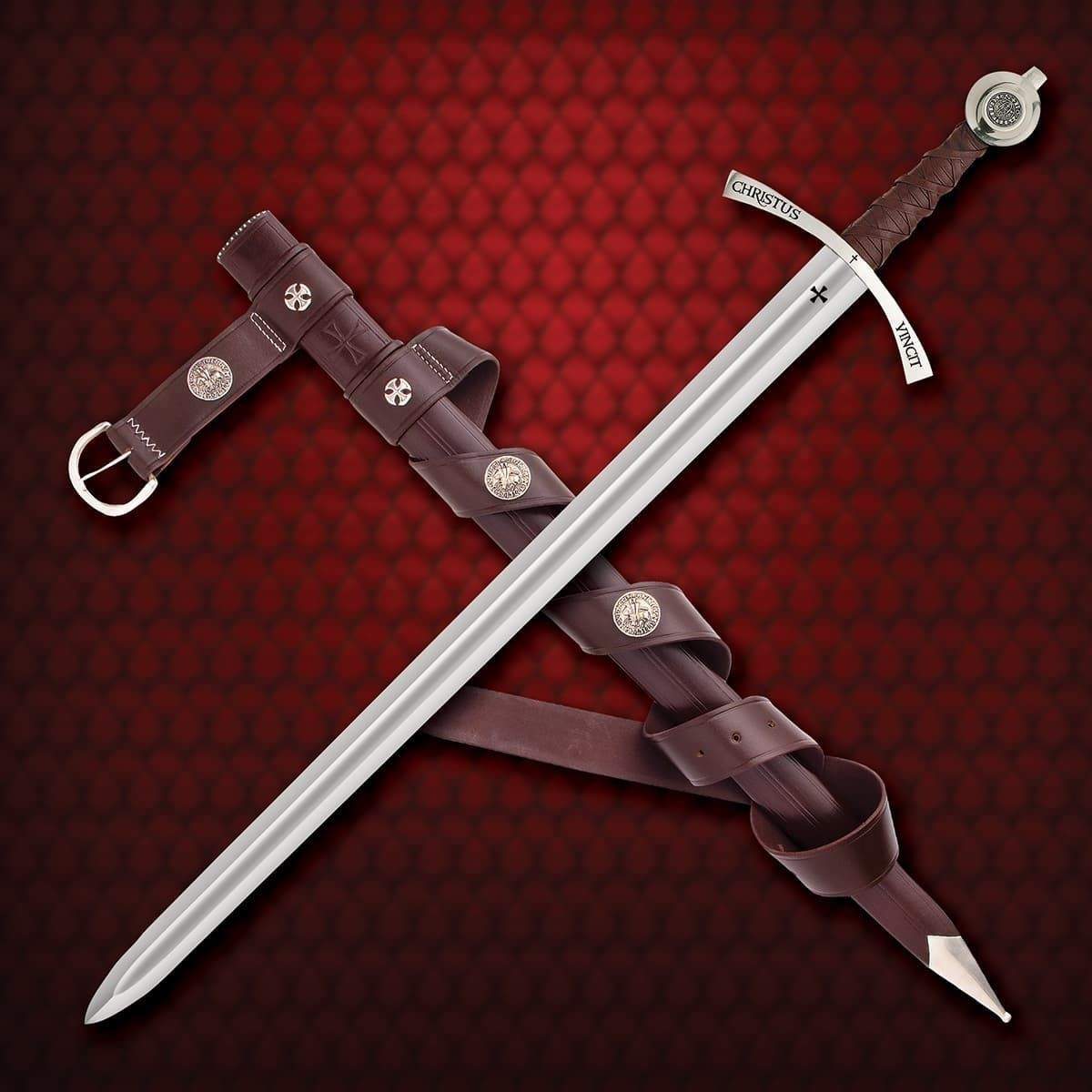 Espada de los caballeros templarios FAITHKEEPER