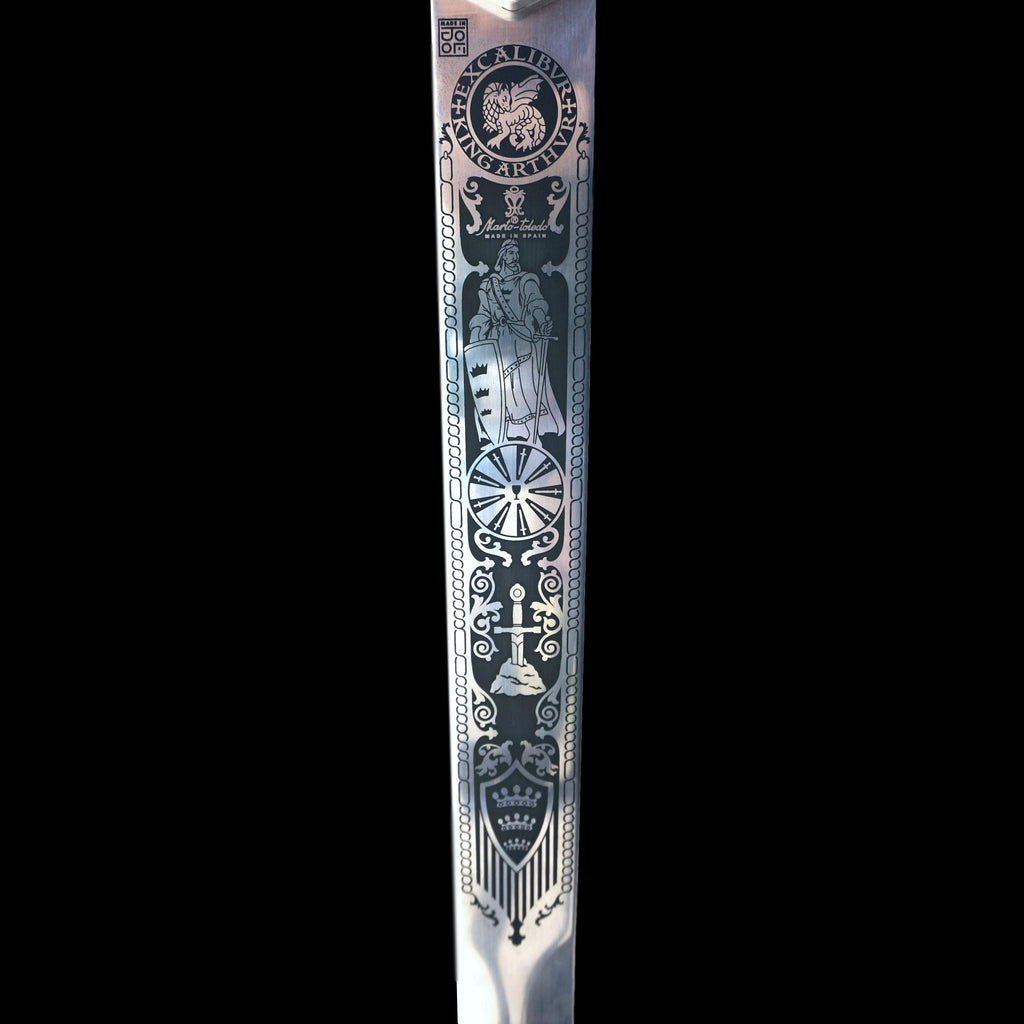 Espada Excálibur (Plata Grab.Prof. Azul)