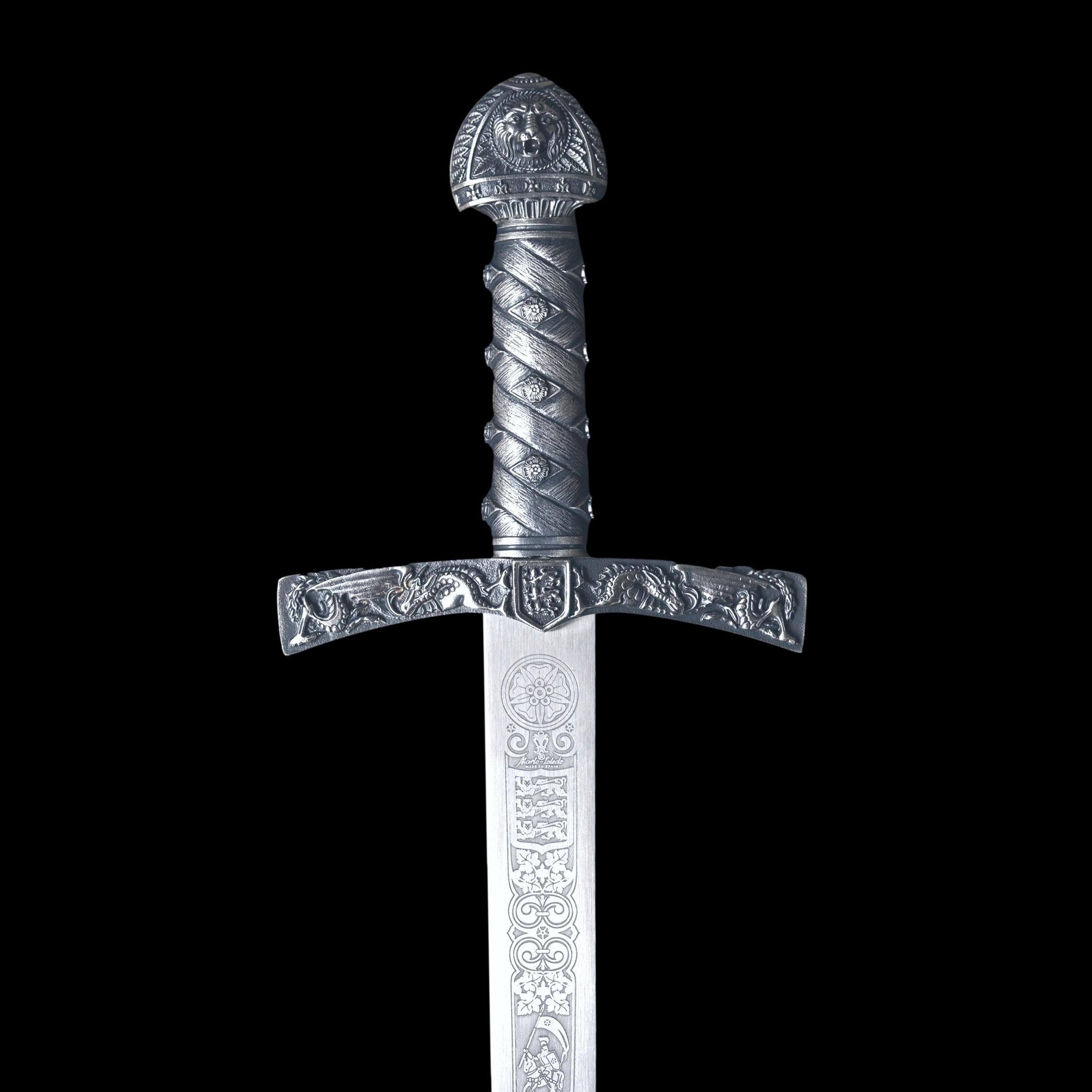 Espada Cadete Ricardo Corazón de León (Plata)