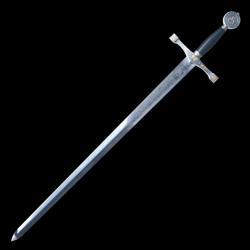 Espada Excálibur (Plata Dec.Oro)