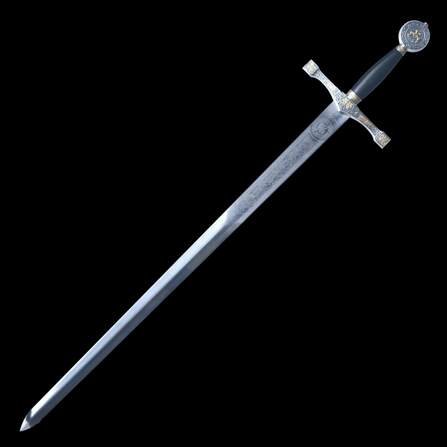 Espada Excálibur (Plata Dec.Oro)