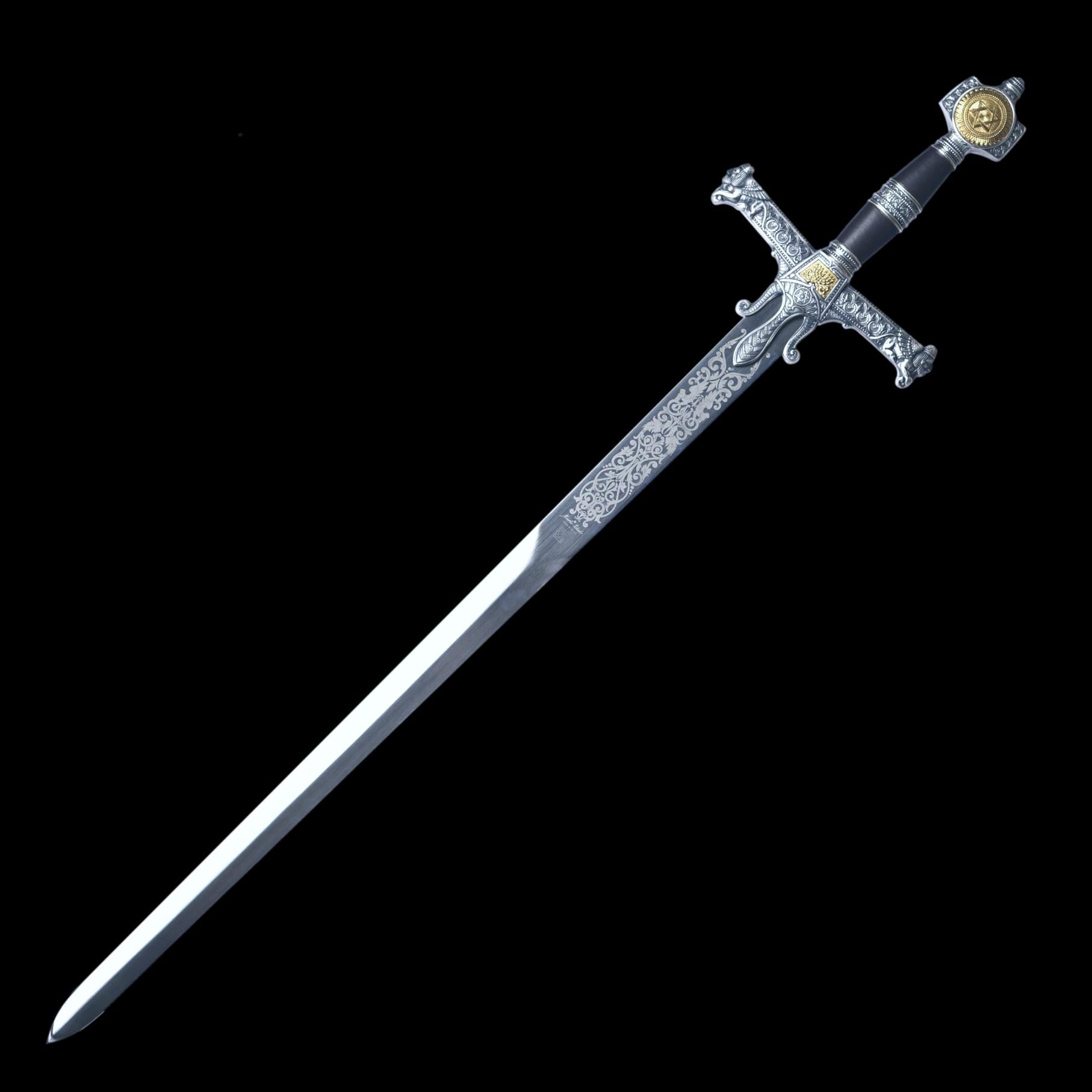 Espada Rey Salomón (Pl/Oro)