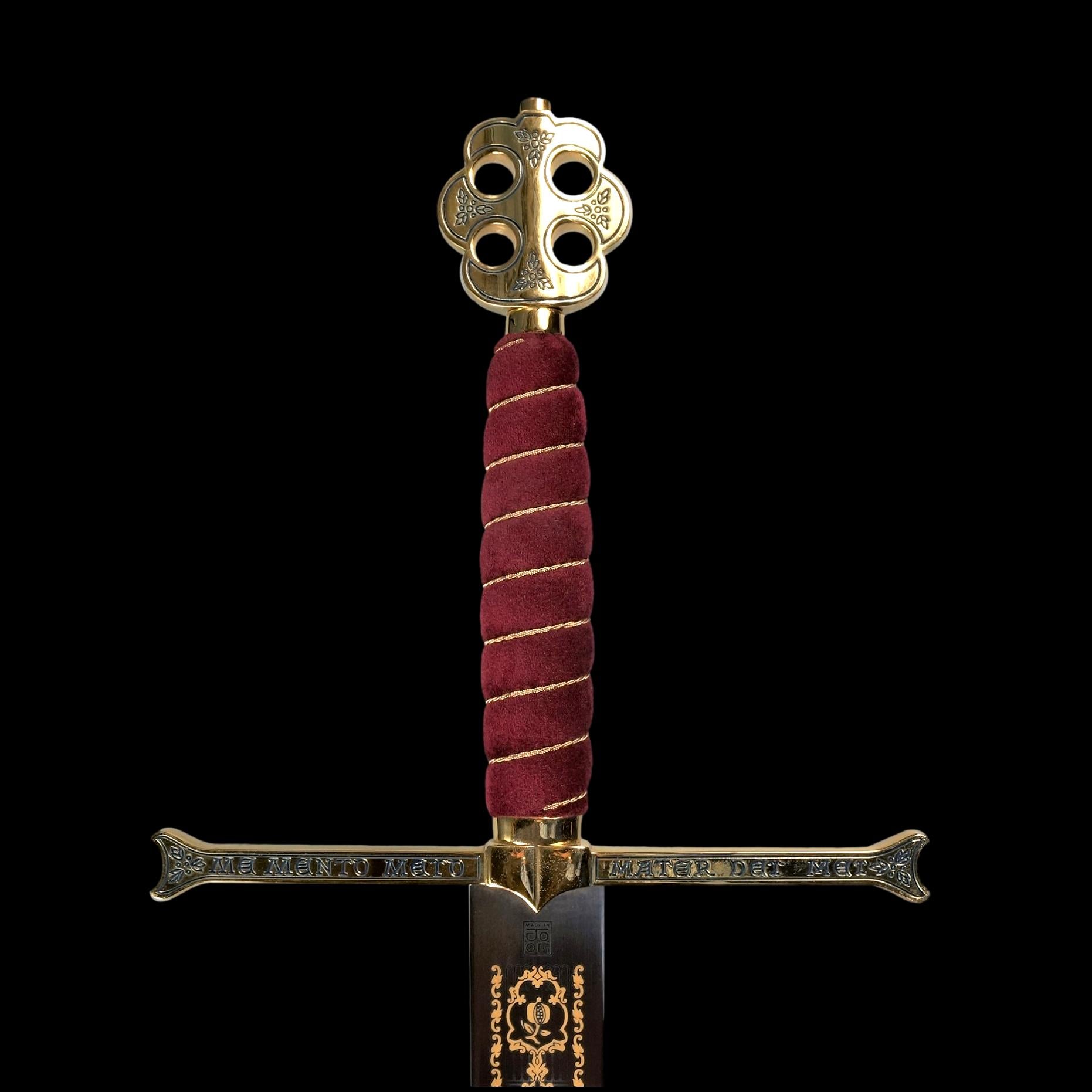 Two-handed sword of the Catholic Monarchs