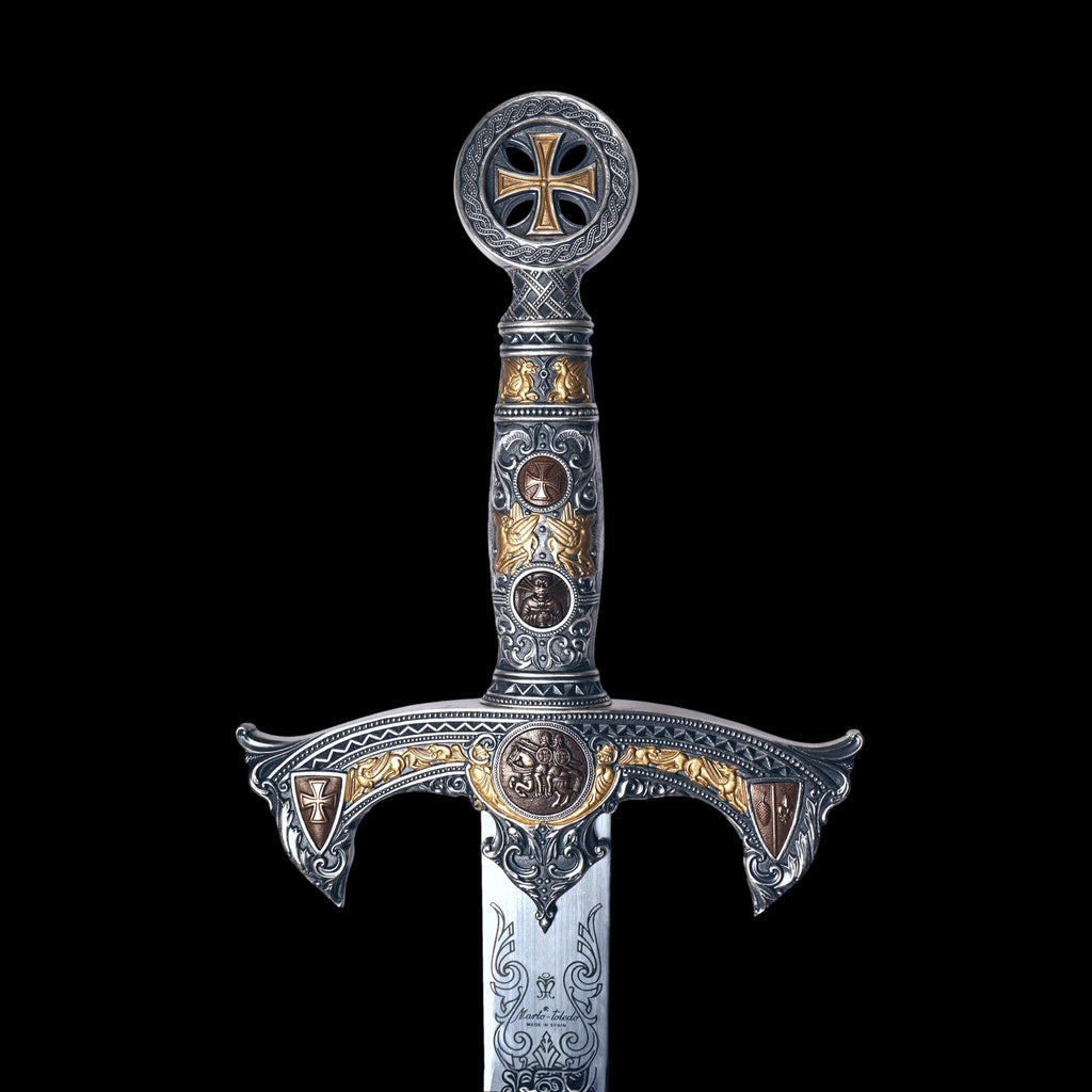 Espada Templarios (Plata D.Oro)