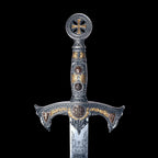 Espada Templarios (Plata D.Oro)