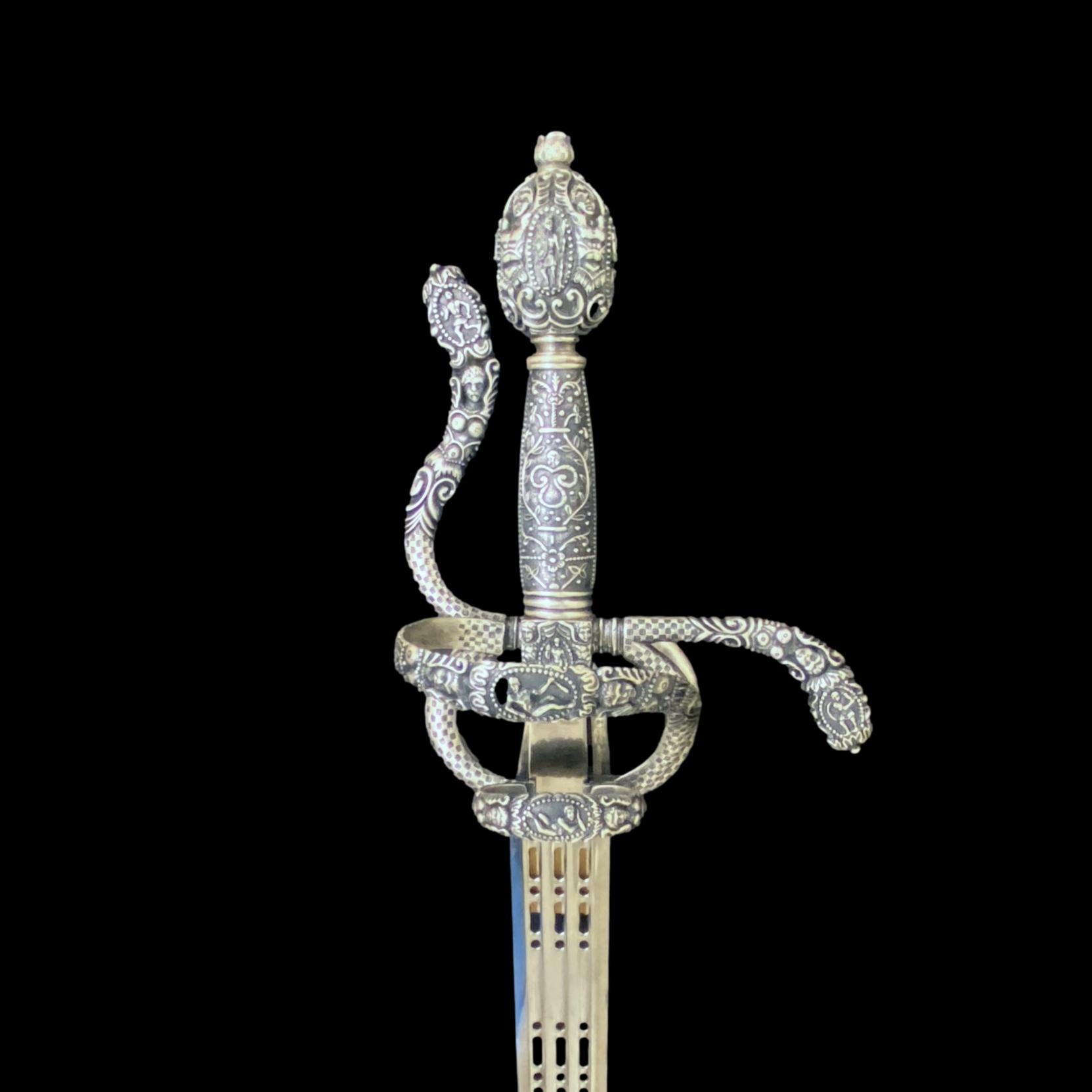Espada Felipe II (Plata)
